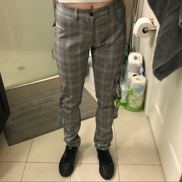 LF PLAID PARACHUTE PANTS - Picture 2 of 7